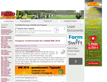 Tablet Screenshot of fussballvorhersage.de